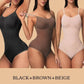 Bodysuit för kvinnor Sömlös magkontroll Shapewear Ärmlösa linne Body Shaper