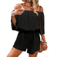 🔥Factory Direct Sales🔥 Överall för kvinnor med off-shoulder shorts