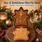 🔥HETT REA 50% RABATT✝️ Tro & Jesu Kristi Jul Mini Pajformar | Återanvändbara präglade formar för att forma detaljerade pajer med bönetexter, julklappar och så vidare🥧✨