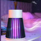 2024 Ny elektrisk chock mygg mygglampa inomhus utomhus USB -laddning myggavvisande myggsläckningslampa （Köp 2 gratis frakt）