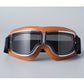 🏍️🕶️ 50% RABATT! | Vintage Motorcykelglasögon – 2 Linser & Stötsäkra!