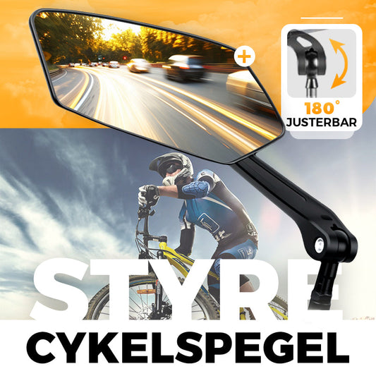 360° roterbar och justerbar backspegel för cykel