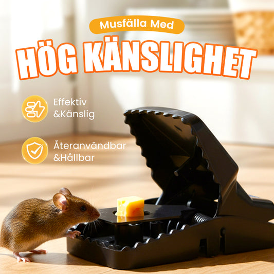 🔥🔥Köp 1 få 2 gratis🔥 Kraftfull musfälla med hög känslighet
