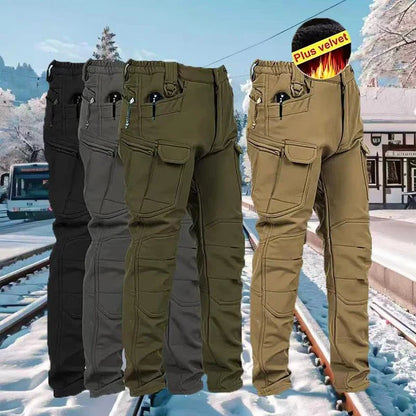⏳SISTA DAGEN AV REAN 50 % RABATT!🔥Vind- och värmeisolerande taktiska militärbyxor för män