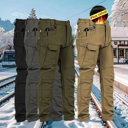 ⏳SISTA DAGEN AV REAN 50 % RABATT!🔥Vind- och värmeisolerande taktiska militärbyxor för män