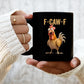 🏆Flash Sale⚡ Över 50 000 sålda! Nästan slut-💥F-Caw-F Rolig kycklingmugg