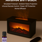 🔥🎁Nyhet 50 % RABATT🔥🔥 Eldstadsflamdiffusor Luftfuktare med Fjärrkontroll