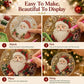🎄Julpärlor Diamantkonst Hängande Ornament Kit | Slitstarka Pärlkulor Som Bleknar Gör-det-själv Handgjord Hängande Juldekoration 🎅💎