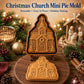🔥HETT REA 50% RABATT✝️ Tro & Jesu Kristi Jul Mini Pajformar | Återanvändbara präglade formar för att forma detaljerade pajer med bönetexter, julklappar och så vidare🥧✨