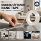 🔧 Nanotejp – Lämnar Inga Spår, Återanvändbar & Transparent – Perfekt För Alla Ytor
