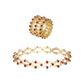 Vikbart upprullningsbart ringarmband