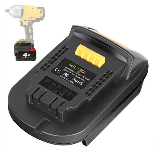 🔋 Spara 50 % nu! ⚡ Adapter för 18 V-litiumbatteri – kompatibel med olika elverktyg; lätt och hållbar 🛠️📦