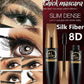 4D Vattenfast Silkesfiber Tjock Förlängande Mascara