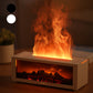 🔥🎁Nyhet 50 % RABATT🔥🔥 Eldstadsflamdiffusor Luftfuktare med Fjärrkontroll