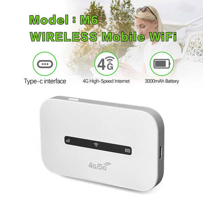 4G/5G Bärbar mobil WiFi-router