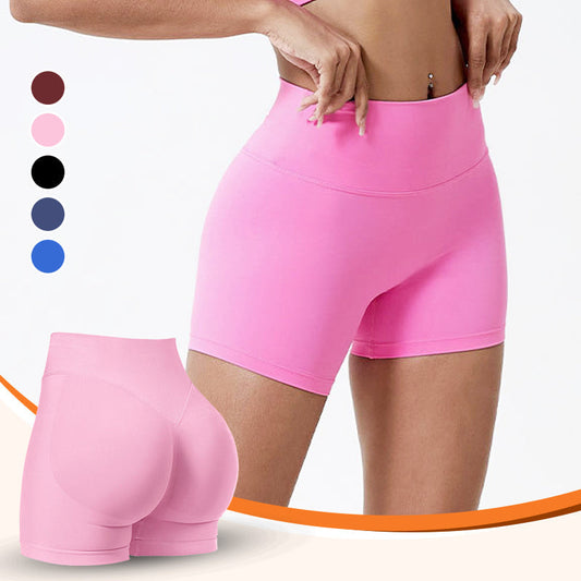 Högmidjade snabbtorkande yoga- och cykelshorts