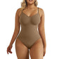 Sömlös shapewear med justerbara axelband
