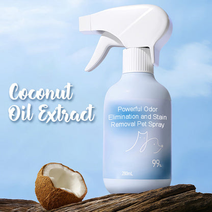 🔥Kraftfull lukt- och fläckborttagningsspray för husdjur