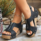 🔥Trendiga Wedge-sandaler med öppen tå för kvinnor