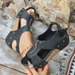🔥Trendiga Wedge-sandaler med öppen tå för kvinnor