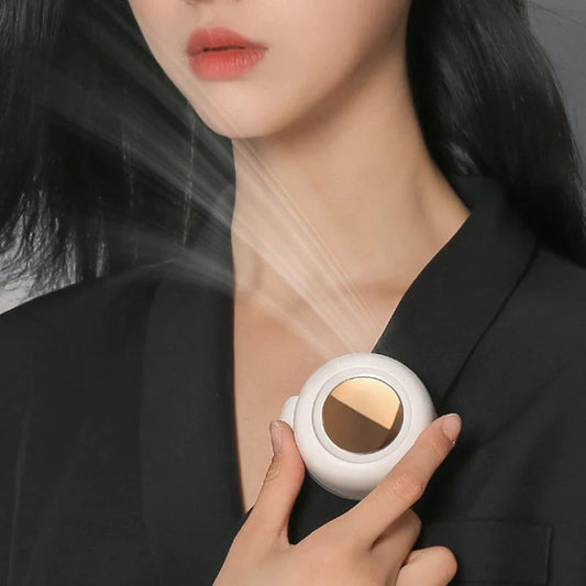 Liten Fläkt med Virvelvindsklämma för Midja och Hals