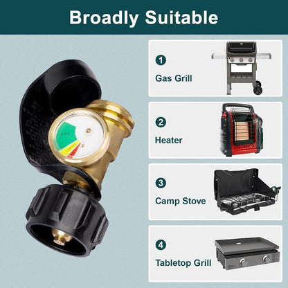 🔥Nivåindikator för propan för 5-20-lb-tankar