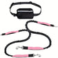 Handsfree Hundkoppel med Praktisk Midjeväska