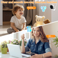 Smart WiFi-övervakningskamera | 2-Vägs Ljud & Infraröd Nattvision | För Baby, Husdjur & Hemsäkerhet