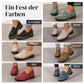 ⏳Fabrikserbjudande sista dagen - 61% rabatt 🎁Bekväma damloafers med grov klack och slip-on