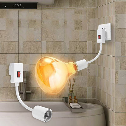 🔥Julrea – upp till 50 % rabatt🎅Hög effekt uppvärmd badrumsbelysning med strömbrytare