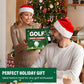 🏆 Heggalopp⚡Golf Adventskalender 2025 för Män - 24 Dagar av Golföverraskningar & Julkul
