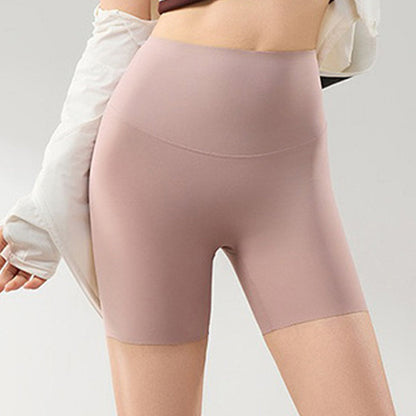 Högmidjade träningsshorts för kvinnor som lyfter rumpan