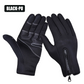 Unisex Touchscreen Warm Windproof Anti-Slip Zipper Gloves