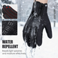 Unisex Touchscreen Warm Windproof Anti-Slip Zipper Gloves