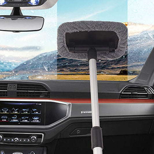 4-Delat verktygsset för rengöring av vindrutor med utdragbart handtag