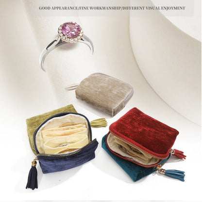 Mini rese­smyckesväska med dragkedja