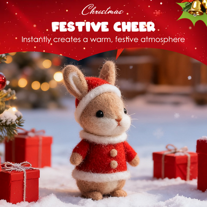 Handgjorda Julvänner i Filt