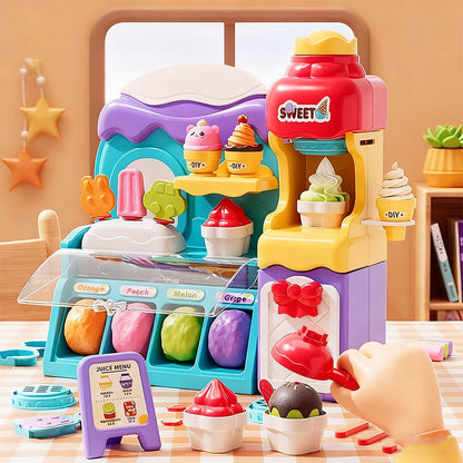 🎄 50% RABATT! 🍦 Perfekt present! DIY-glassmaskin – Rolig och kreativ lek för ditt barn! 🎁🍧