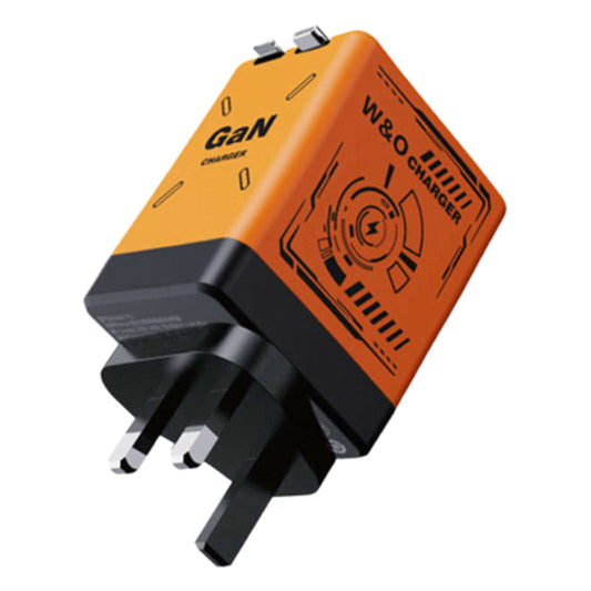 Utdragbar väggladdare med dubbla kablar