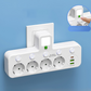 🔌 50% RABATT! ⚡ Smart Grenuttag med USB – Överbelastningsskydd, USB-C Laddning & Barnsäker Skydd 🔒