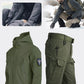 Taktiskt softshelljacka- och byxset • Vattentätt • Vindtätt • Isolerande • Lämpligt för vinter- och terrängbruk