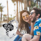💍 50% RABATT 🌸 | Bohemisk Vintage Ring – Blommönster & Svart Ädelsten