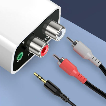 🎧Köp 2, få 1 gratis🔊Trådlös Bluetooth 5.0-ljudmottagare – Stabil anslutning, hög ljudkvalitet och universell kompatibilitet✨