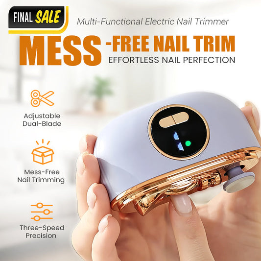 Multifunktionell Elektrisk Nageltrimmare