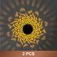 ☀️2026 NYHETER - 60% RABATT☀️Soldriven Mandala-projektorlampa