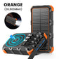 Solcells-Powerbank med Inbyggt Ljus