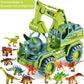 🔥Köp 2, få 10% rabatt🦖Dinosaur Technic Fordon