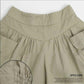 Strand Lediga Shorts Med Elastiskt Midjeband