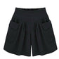 Strand Lediga Shorts Med Elastiskt Midjeband