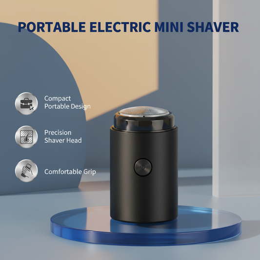Portabel Mini Elektrisk Rakapparat för Män